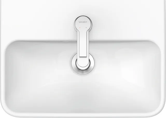 Wandwaschtisch „ME by Starck“, mit Überlauf, Hahnlochposition mittig in Weiß Hochglanz Wandwaschtisch „ME by Starck“, mit Überlauf, Hahnlochposition mittig in Weiß Hochglanz