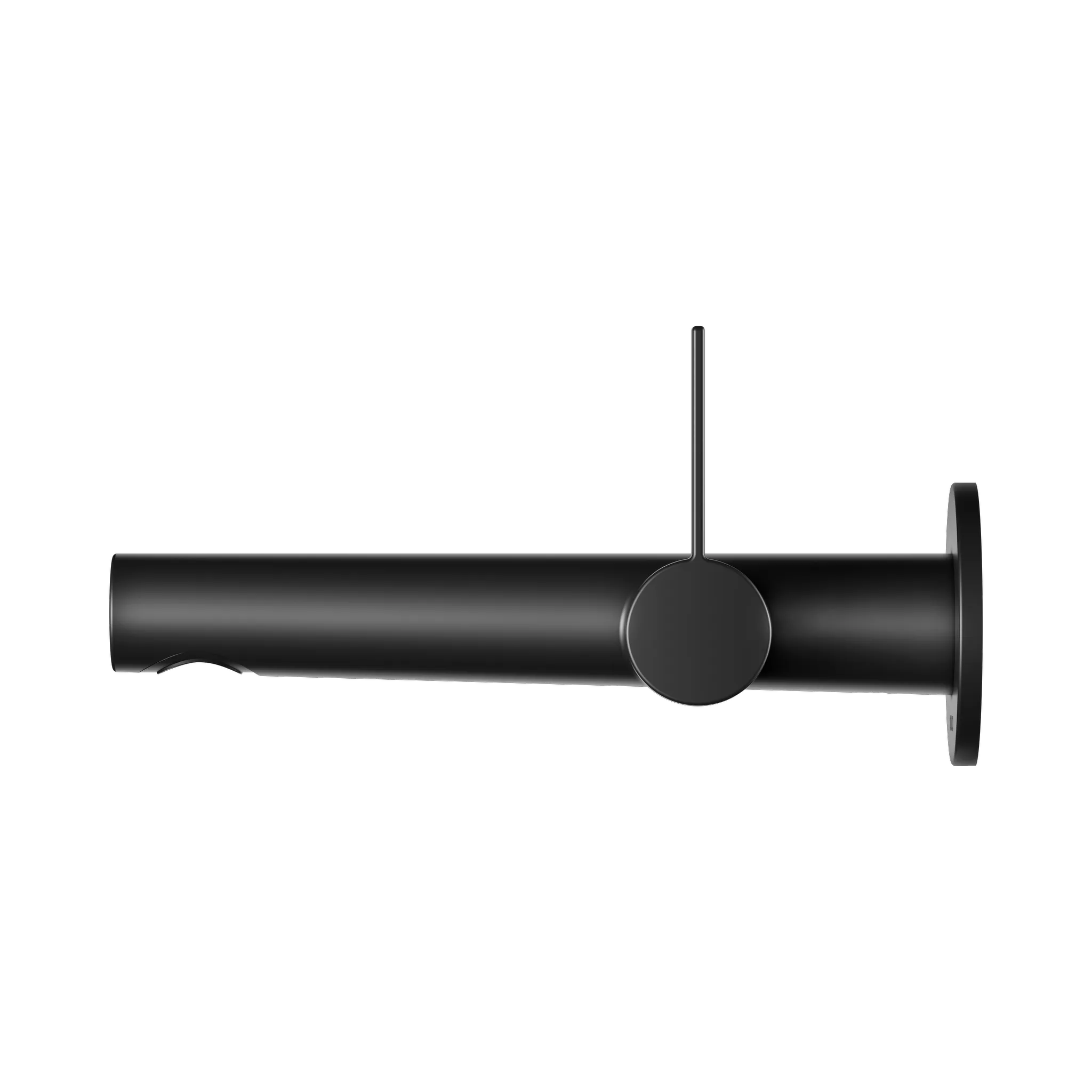 IXMO 59516371101 Einhebel-Waschtischmischer UP Wandmontage, rund Ausladung 219 mm schwarz