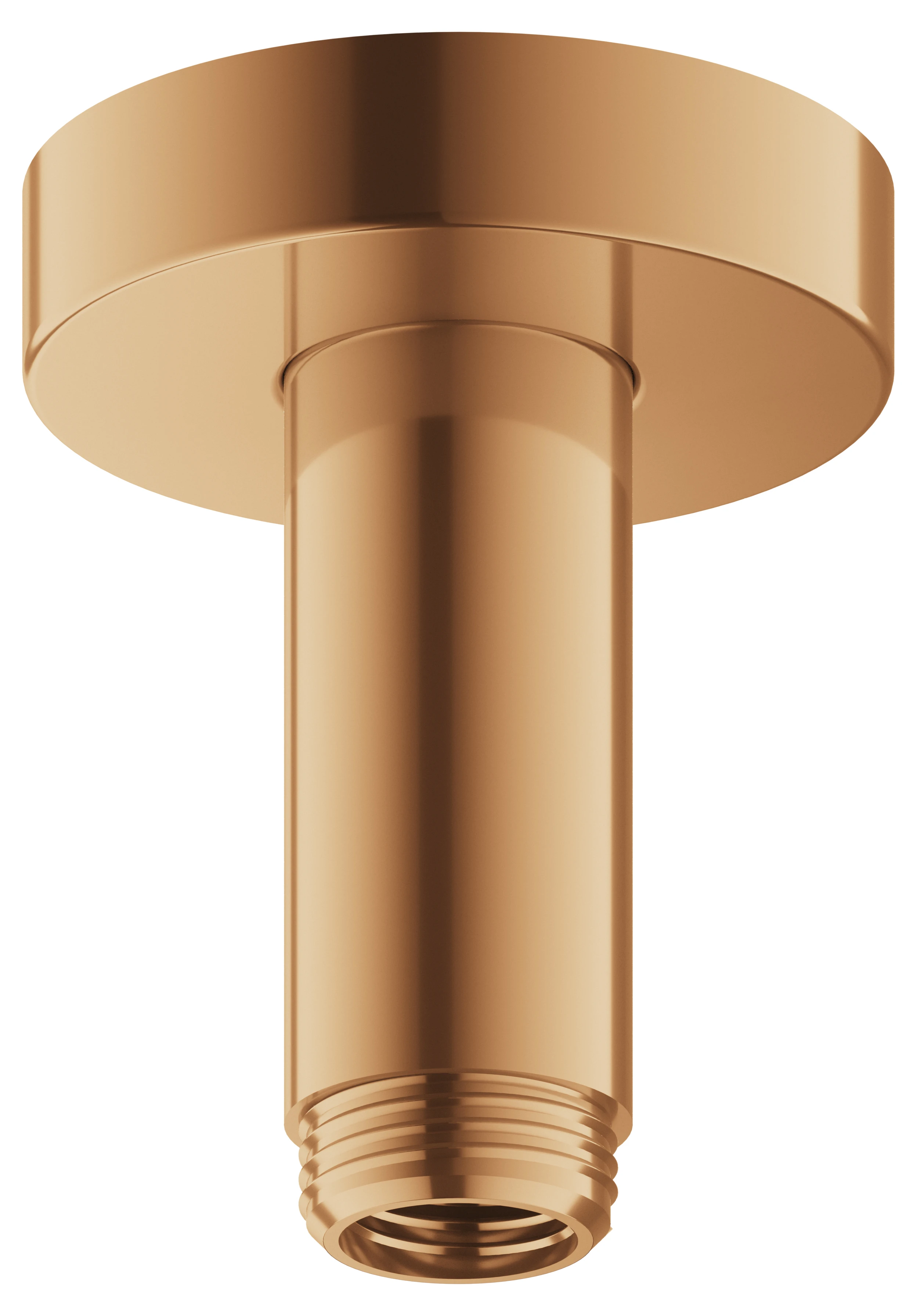 KEUCO Brausearm Deckenmontage rund 100 mm Bronze gebürstet
