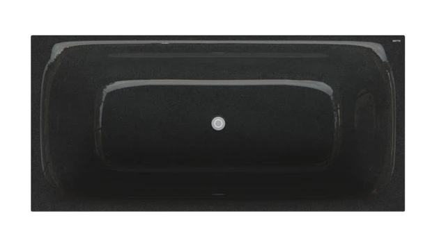 Bette BetteLux Shape Badewanne, Rechteck, 1900x900x450 mm, Midnight, glasierter Titan-Stahl, Freistehend, 2-Sitzer Bette BetteLux Shape Badewanne, Rechteck, 1900x900x450 mm, Midnight, glasierter Titan-Stahl, Freistehend, 2-Sitzer