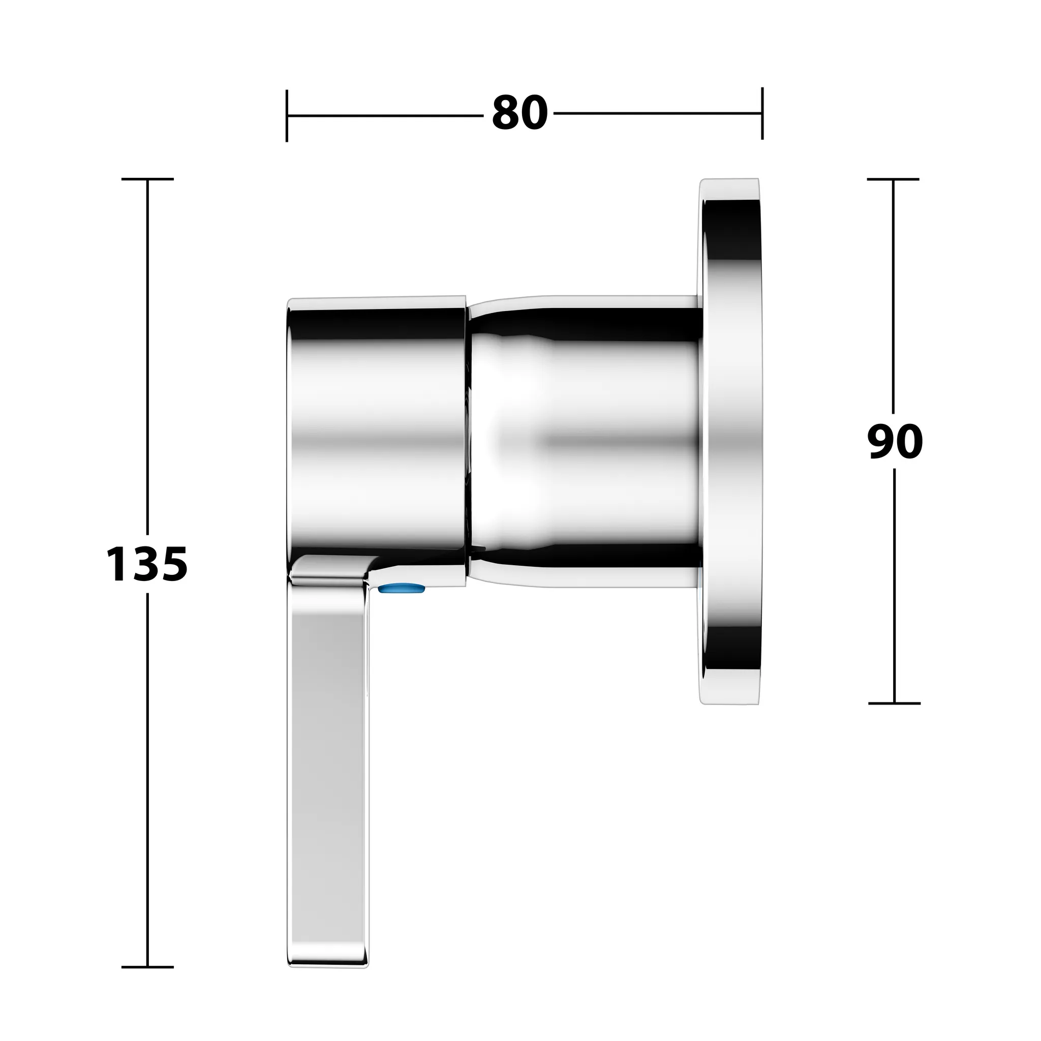 KEUCO EDITION 400 Einhebelmischer Unterputz verchromt KEUCO EDITION 400 Einhebelmischer Unterputz verchromt