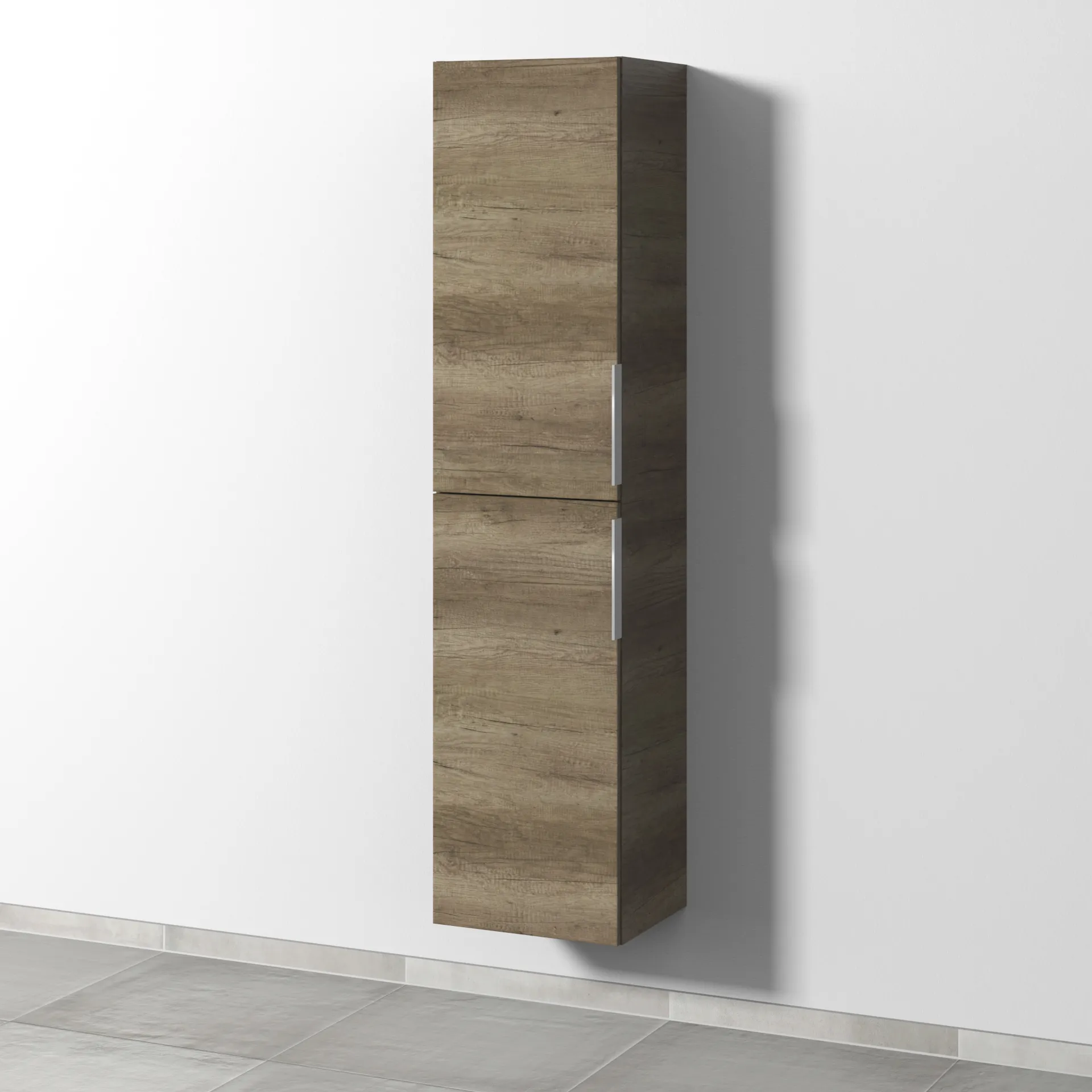 Hochschrank links 3way (UM094) 1700x400x345 Anthrazit-Matt