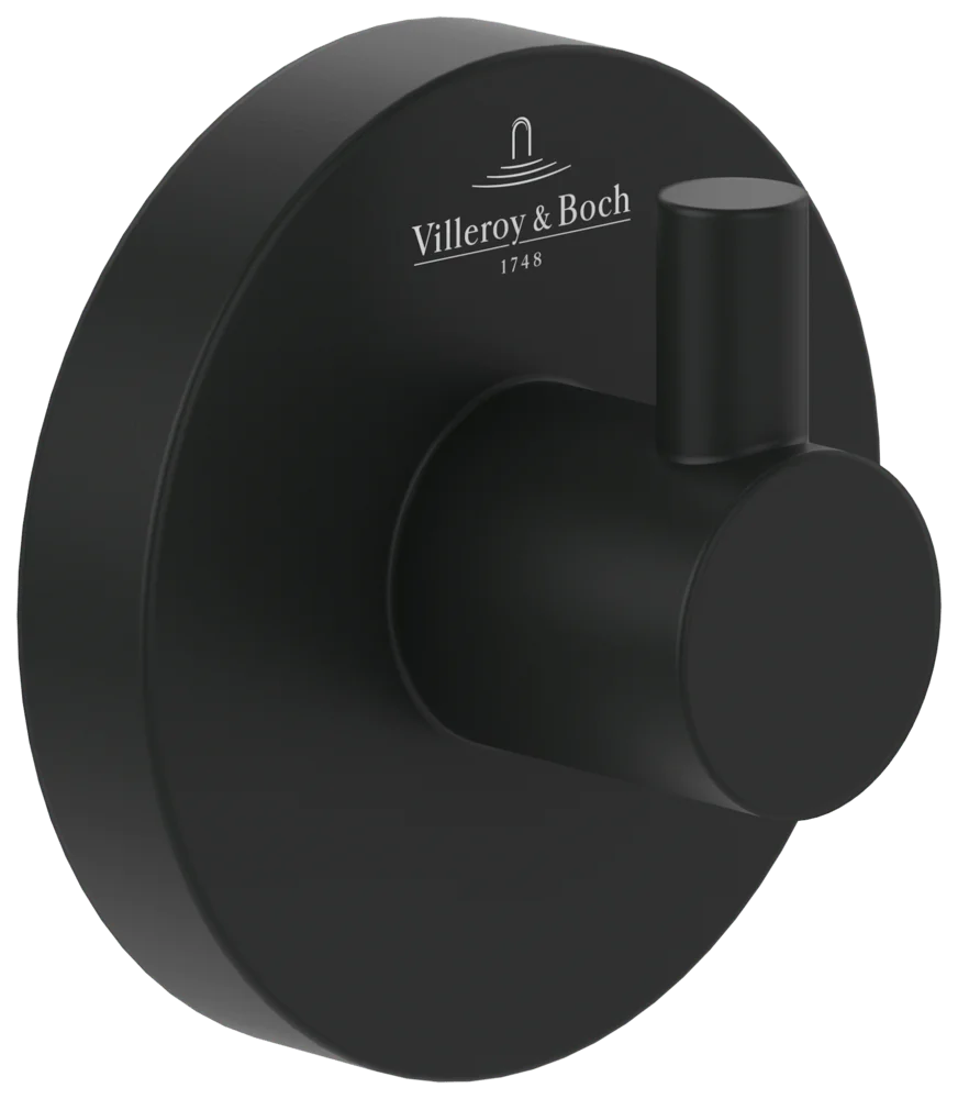 Villeroy & Boch Handtuchhaken Elements - Tender TVA151011000, 54x32x54mm, Dunkel-
