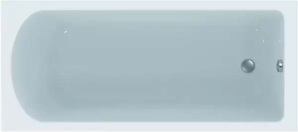 Badundu Badewanne rechteck 1800 × 800 mm, Fußablauf Badundu Badewanne rechteck 1800 × 800 mm, Fußablauf