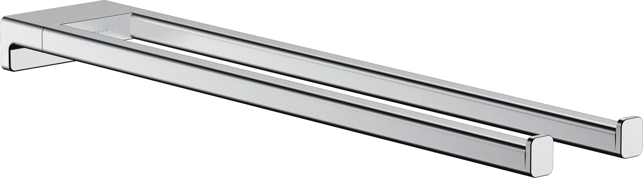 Hansgrohe AddStoris Q Handtuchhalter zweiarmig, Chrom Hansgrohe AddStoris Q Handtuchhalter zweiarmig, Chrom