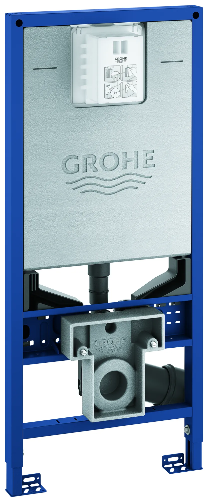 Wand-WC-Element Rapid SLX 39596, 1,13 m Bauhöhe, für Vorwand- oder Ständerwandmontage, mit Spülstromdrossel, Stromanschluss (Klemmdose) und Wasseranschluss für Dusch WC, mit kleinem Revisionsschacht für kleine WC-Betätigungen Wand-WC-Element Rapid SLX 39596, 1,13 m Bauhöhe, für Vorwand- oder Ständerwandmontage, mit Spülstromdrossel, Stromanschluss (Klemmdose) und Wasseranschluss für Dusch WC, mit kleinem Revisionsschacht für kleine WC-Betätigungen