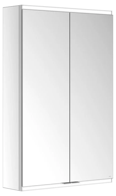 KEUCO Wandeinbau Spiegelschrank 2-türig „Royal Modular 2.0“ in Silber (eloxiert), Unterputz, mit Beleuchtung 600 × 900 × 160 mm KEUCO Wandeinbau Spiegelschrank 2-türig „Royal Modular 2.0“ in Silber (eloxiert), Unterputz, mit Beleuchtung 600 × 900 × 160 mm