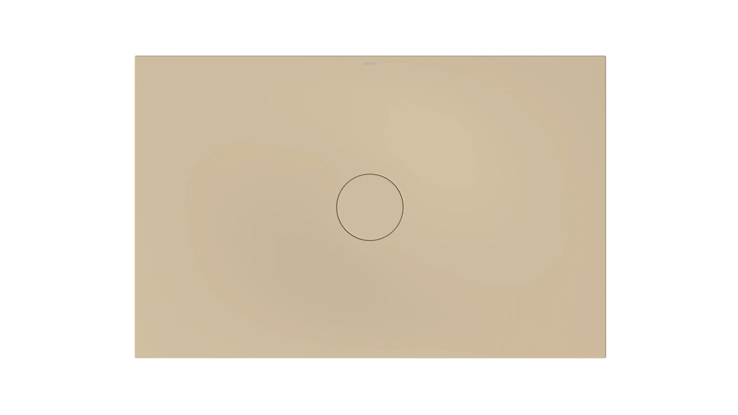 Bette rechteck Duschwanne „BetteAir“ 1400 × 900 mm ohne Oberflächenbeschichtung, ohne Oberflächenveredelung, mit Minimum-Wannenträger, in Bahamabeige