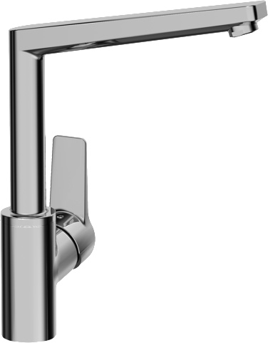Hansa Einhand-Küchenarmatur Niederdruck „Twist“ Ausladung 193 mm in chrom Hansa Einhand-Küchenarmatur Niederdruck „Twist“ Ausladung 193 mm in chrom