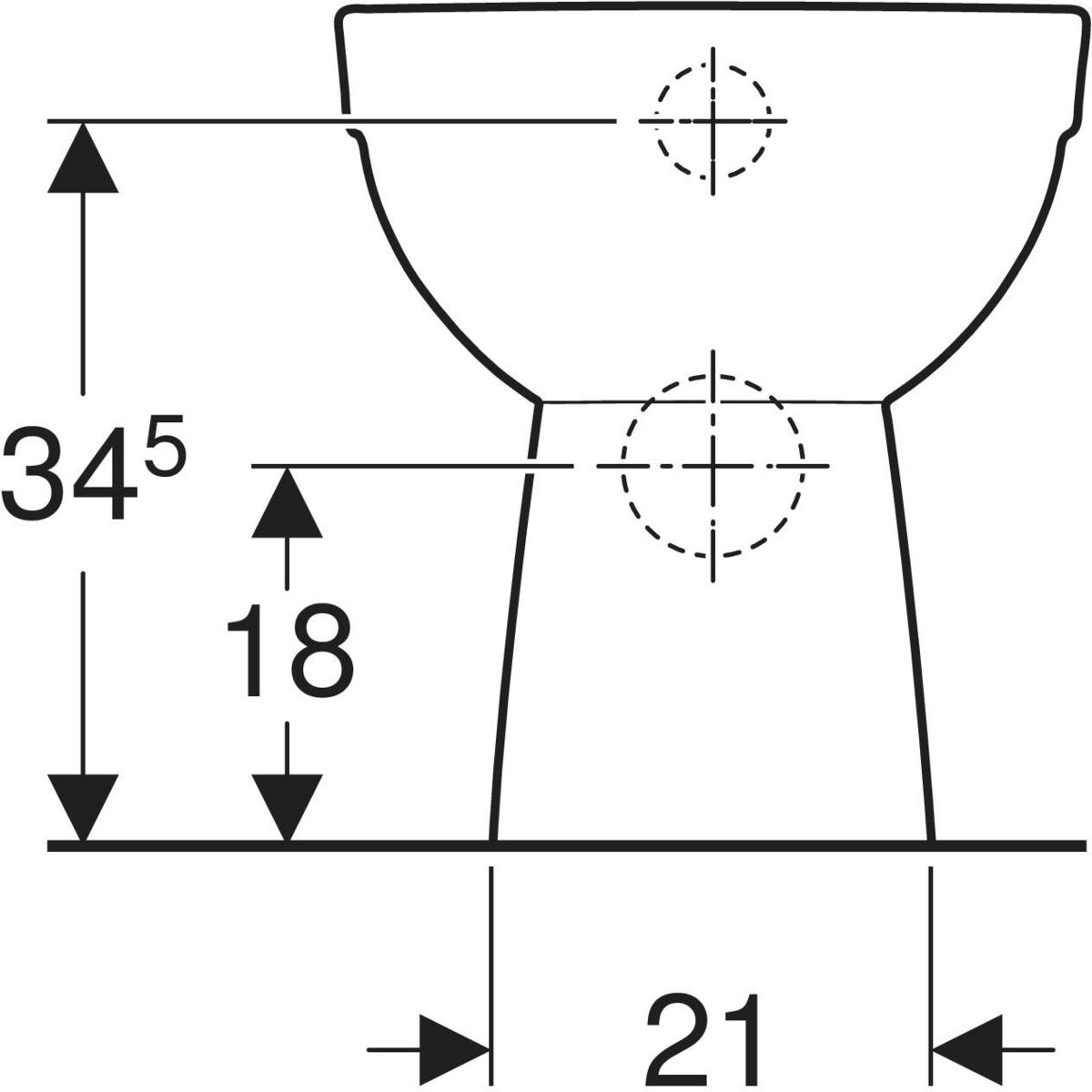KG Tiefspül-WC Renova Nr.1 213010 KeraTect weiß 4,5/6 l, Sonderpreis KG Tiefspül-WC Renova Nr.1 213010 KeraTect weiß 4,5/6 l, Sonderpreis