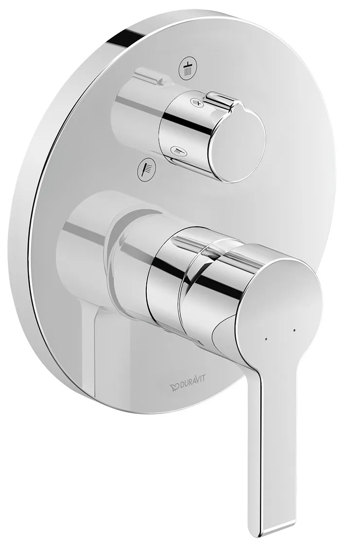 Duravit Einhand-Unterputz-Armatur „Serie B.2“ in Chrom Duravit Einhand-Unterputz-Armatur „Serie B.2“ in Chrom