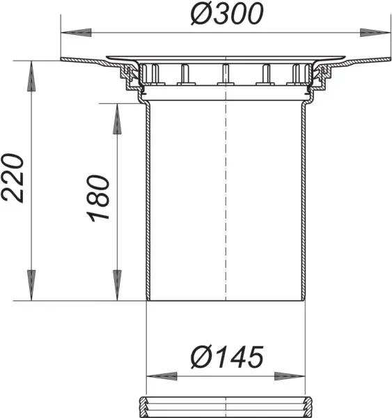 Aufstockelement 550 mit Abdichtungs-Set S 15 Aufstockelement 550 mit Abdichtungs-Set S 15