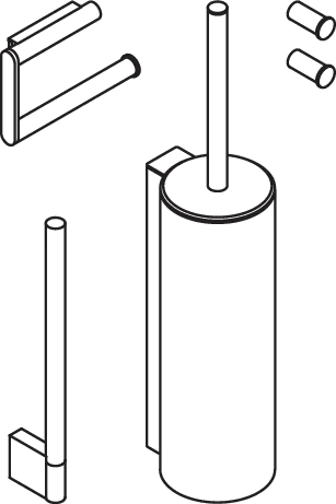 HEWI Accessoire-Set „System 900“ HEWI Accessoire-Set „System 900“