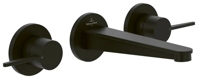 Zweihand-Unterputz-Armatur „Conum“ 18,9 cm Ausladung 205 mm in Matt Black Zweihand-Unterputz-Armatur „Conum“ 18,9 cm Ausladung 205 mm in Matt Black