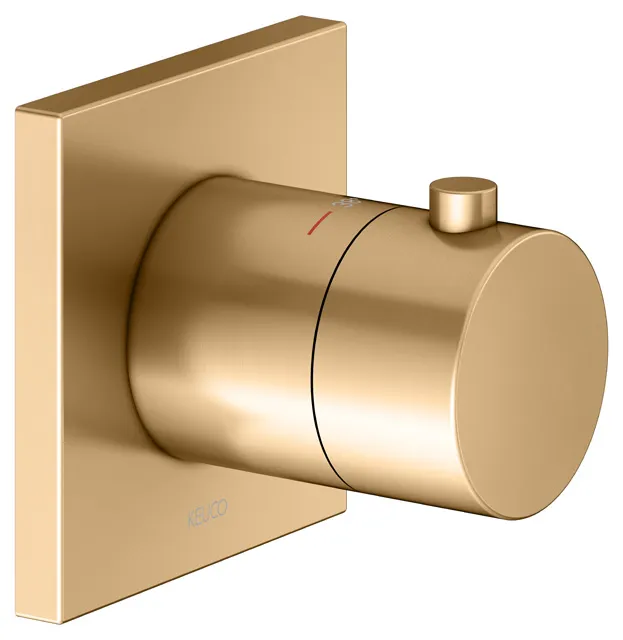 IXMO Thermostatarmatur UP DN15 Messing gebürstet