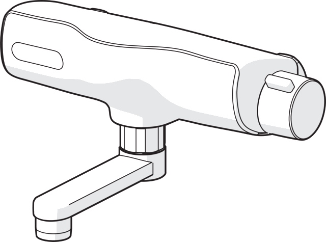 HansaELECTRA Waschtischbatterie HansaELECTRA 6446 6 V Ausladung 100 mm DN15 Chrom HansaELECTRA Waschtischbatterie HansaELECTRA 6446 6 V Ausladung 100 mm DN15 Chrom