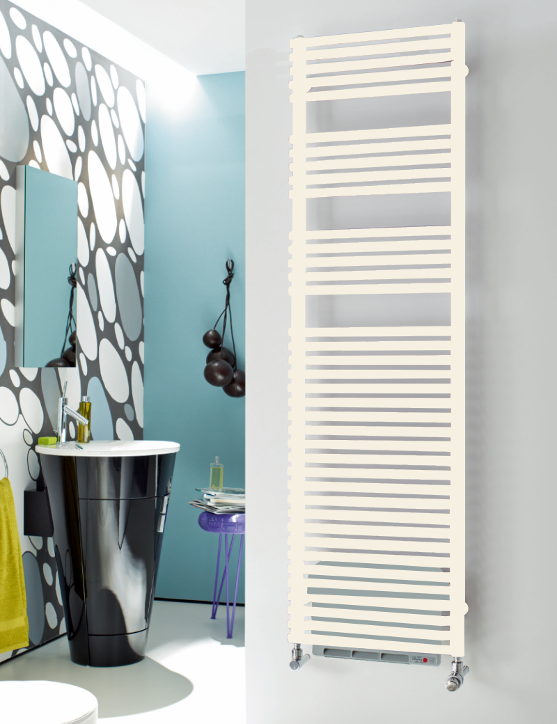 Zehnder Forma Air LFE-090-050/IPS, elektrischer Badheizkörper, 990x126x496mm, RAL 9001