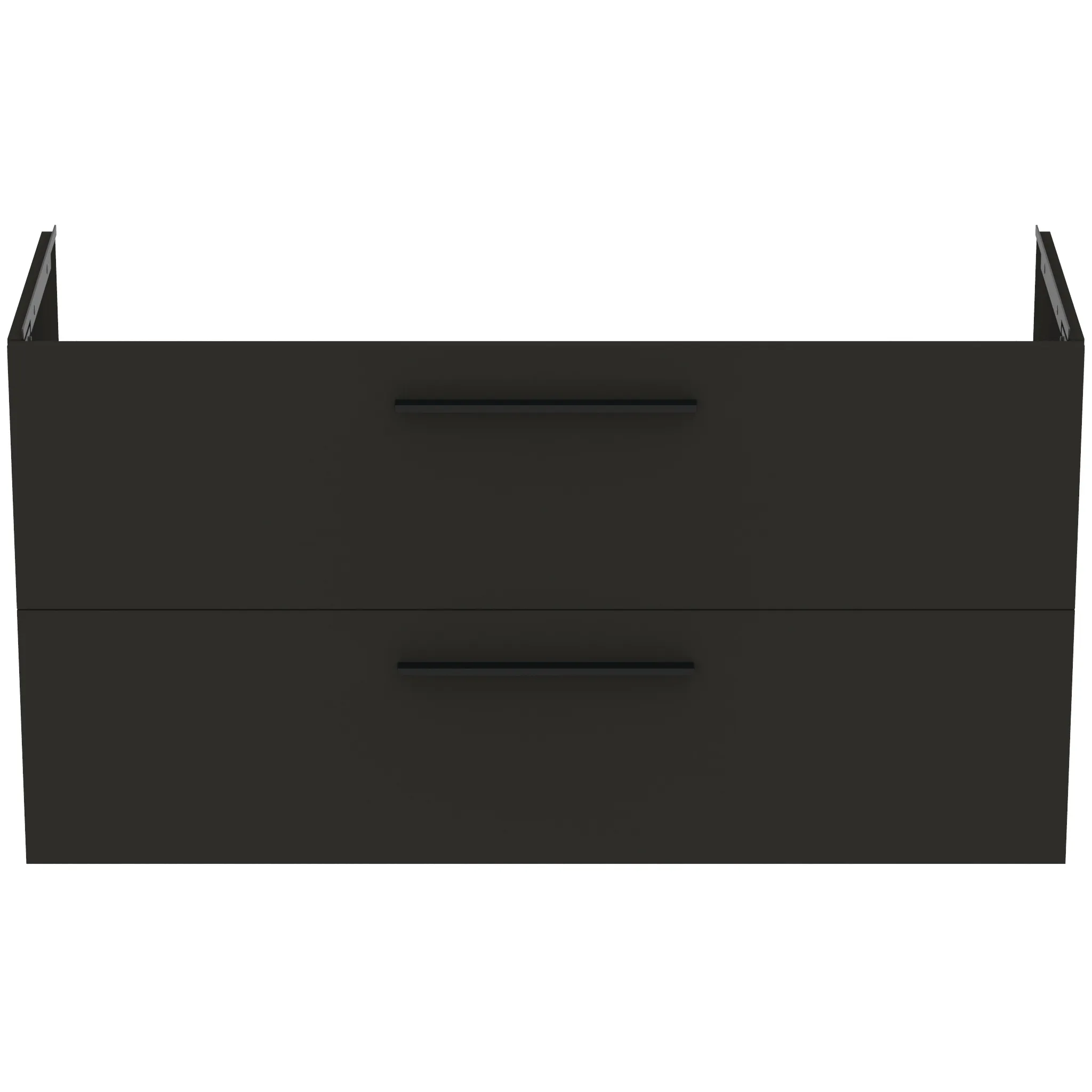 Ideal Standard i.life A Möbelwaschtischunterschrank, Carbongrau matt, 1200x440x630 mm, 2 Auszüge mit Softclose-Mechanismus Ideal Standard i.life A Möbelwaschtischunterschrank, Carbongrau matt, 1200x440x630 mm, 2 Auszüge mit Softclose-Mechanismus