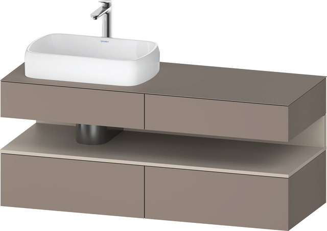 Duravit Waschtischunterschrank wandhängend „Qatego“ 140 × 60 × 55 cm