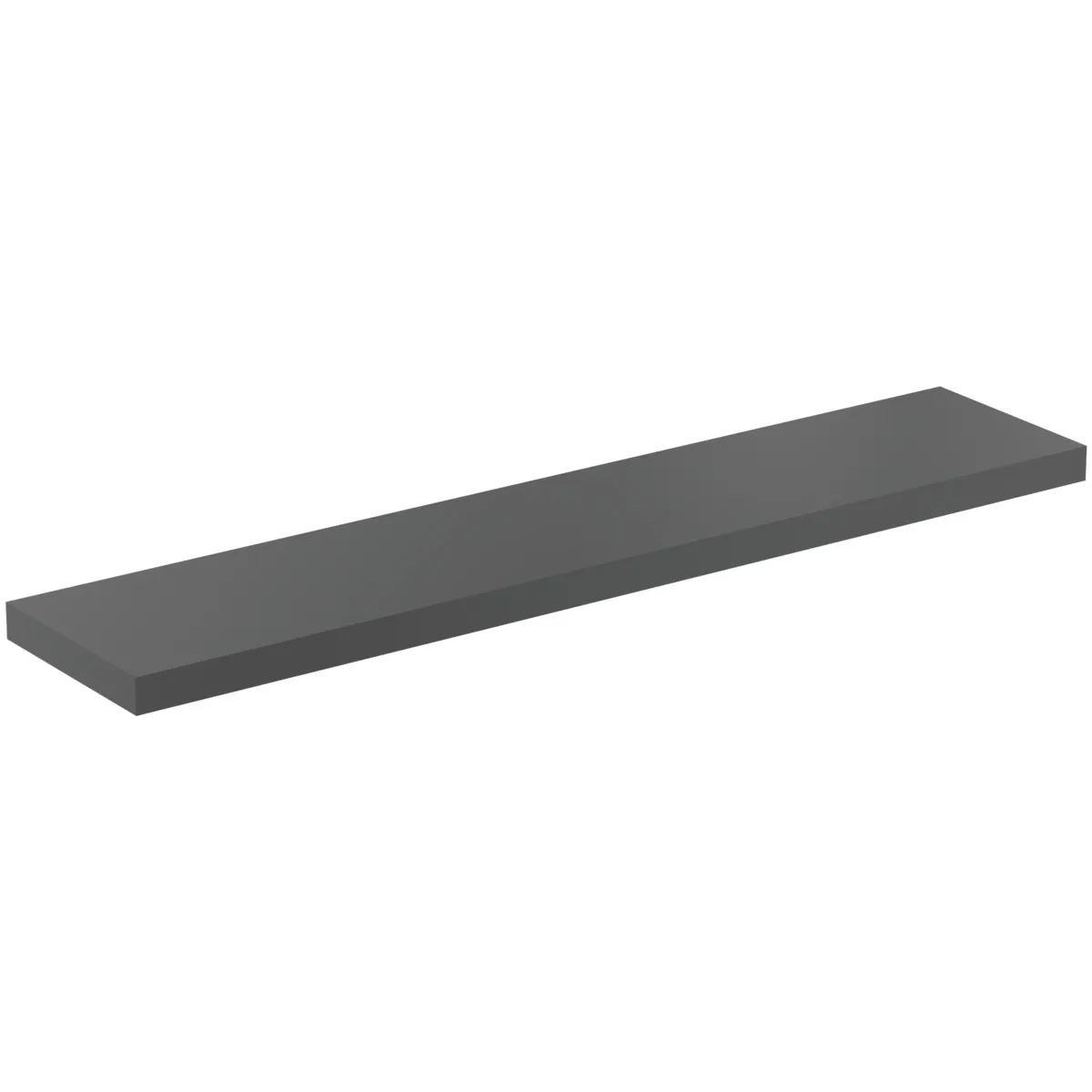 Ideal Standard Konsole Conca, Anthrazit, 2400x505x80mm