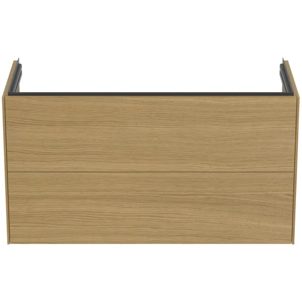 Ideal Standard Waschtischunterschrank „Conca“ 100 × 54,3 × 44 cm Eiche hell Furnier Ideal Standard Waschtischunterschrank „Conca“ 100 × 54,3 × 44 cm Eiche hell Furnier