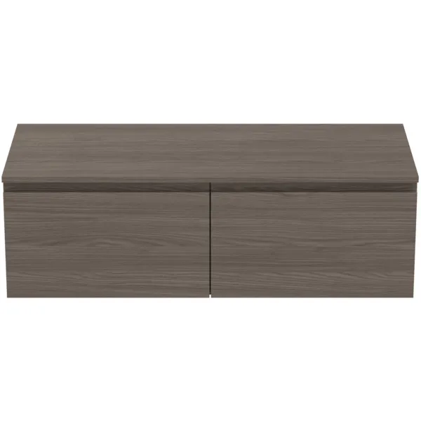 Ideal Standard Waschtischunterschrank „Finesse“ 120,2 × 37,8 × 50,5 cm Ulme dunkel Ideal Standard Waschtischunterschrank „Finesse“ 120,2 × 37,8 × 50,5 cm Ulme dunkel