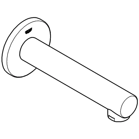 Grohe Concetto Wanneneinlauf Wandmontage 13280_1, chrom Grohe Concetto Wanneneinlauf Wandmontage 13280_1, chrom