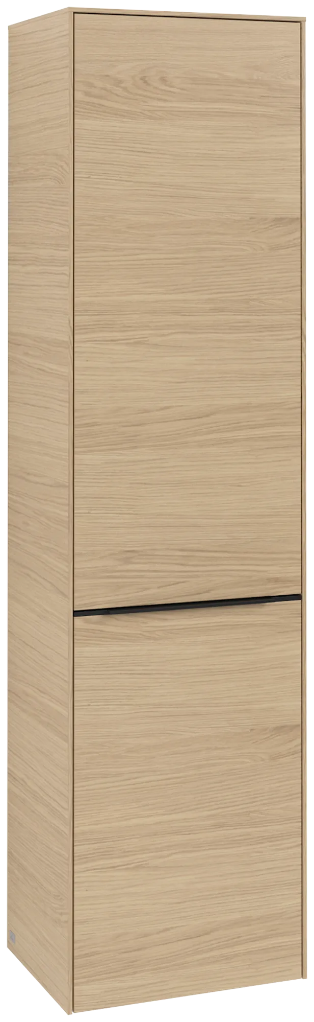 Villeroy & Boch Hochschrank mit Wäschekorb-Klappe „Subway 3.0“ 45 × 171 × 36,2 × 36,2 cm 1 Tür, 1 Wäscheklappe, 1 × fixer Fachboden, Anschlag: links, 2 × Glasfachboden, 1 Tür, Anschlag links