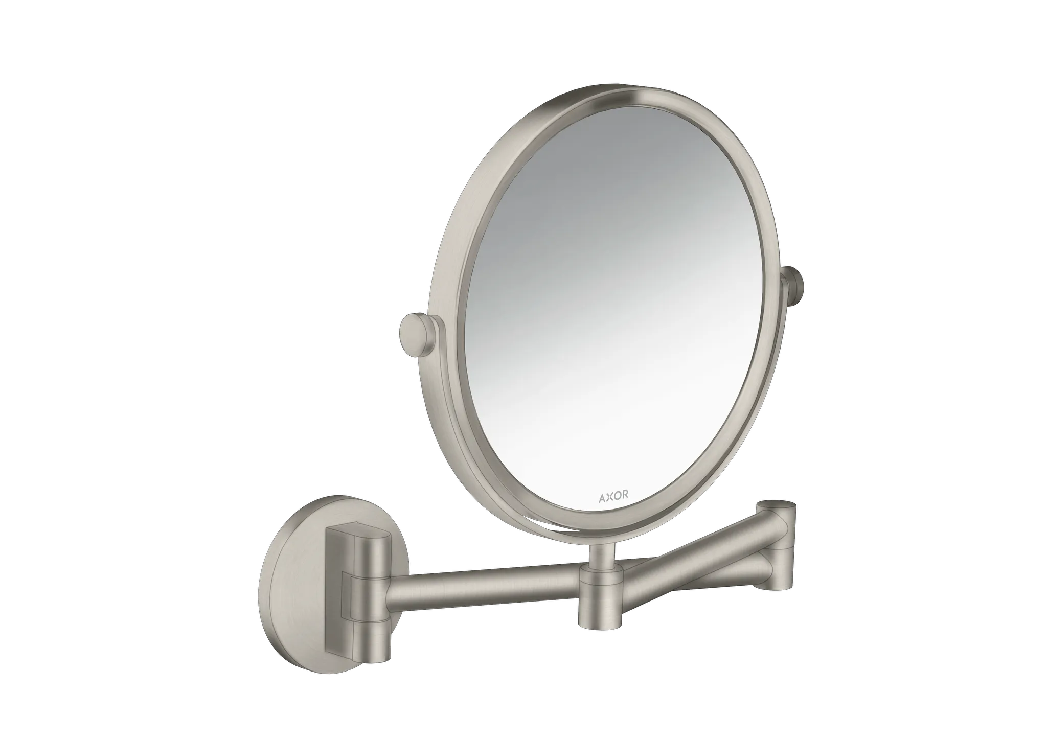 Hansgrohe AXOR Universal Circular Rasierspiegel, Edelstahl Optic Hansgrohe AXOR Universal Circular Rasierspiegel, Edelstahl Optic