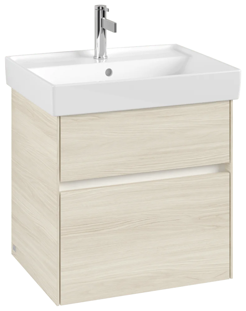 Villeroy & Boch Collaro Waschbeckenunterschrank C00800, 554 x 546 x 444 mm, White Oak Villeroy & Boch Collaro Waschbeckenunterschrank C00800, 554 x 546 x 444 mm, White Oak