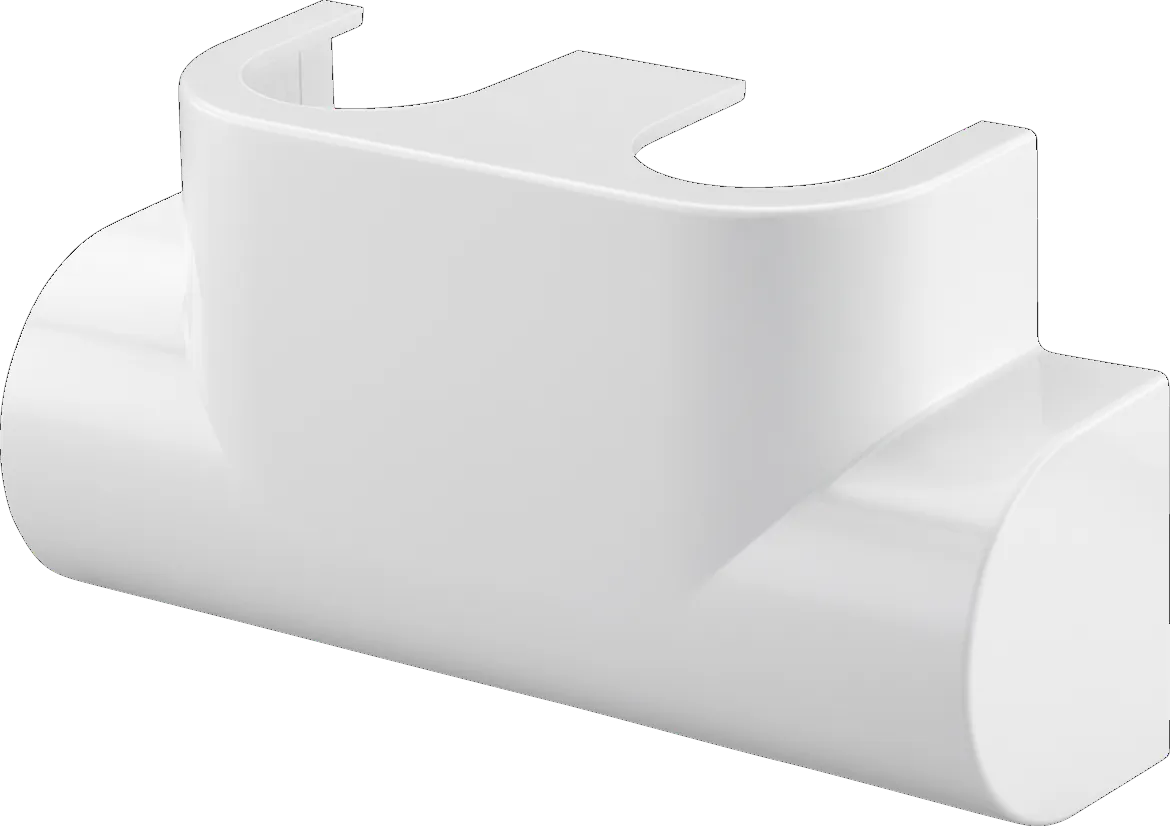 Oventrop Abdeckung für „Multiblock T“ Eckform in weiß Oventrop Abdeckung für „Multiblock T“ Eckform in weiß