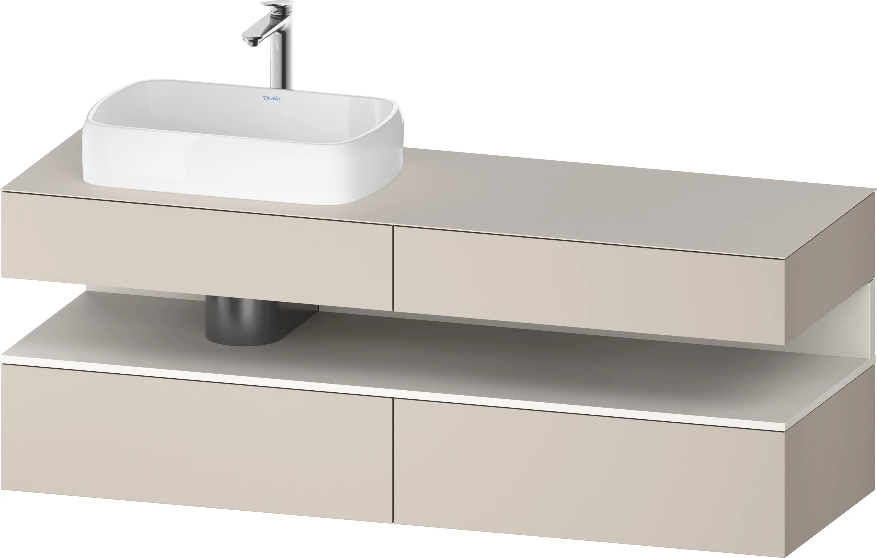 Duravit Waschtischunterschrank wandhängend „Qatego“