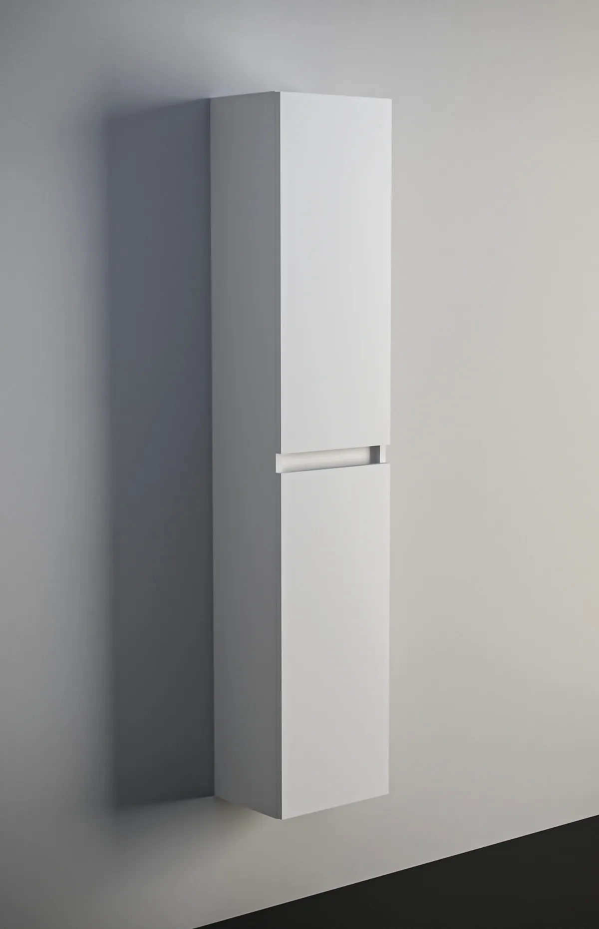 Ideal Standard Hochschrank „Eurovit+“ 30 × 150 × 23,6 cm Hochglanz weiß lackiert