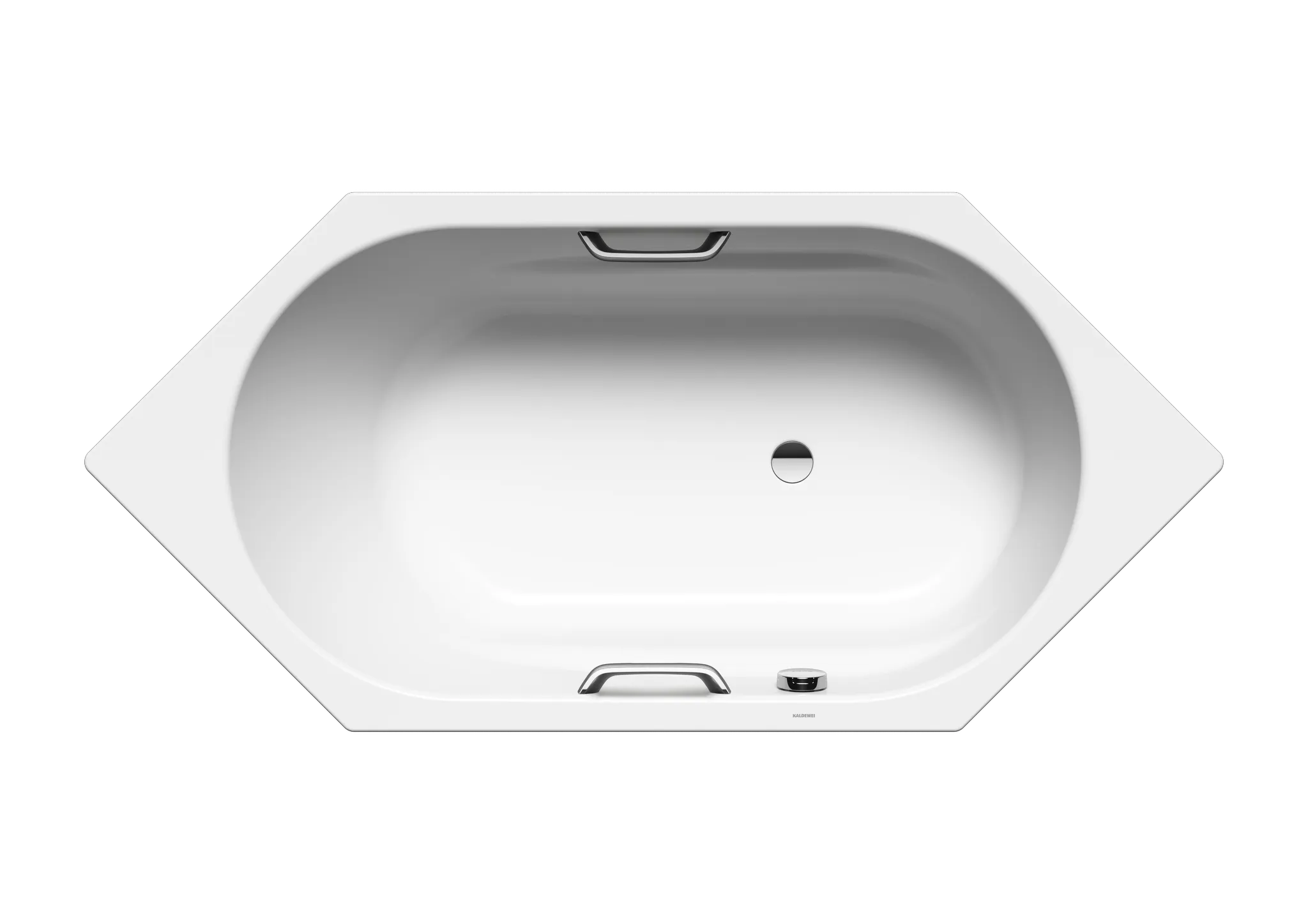 Kaldewei Badewanne „Vaio 6“ Star 190 × 90 cm, mit Grifflochbohrungen mit gegenüberliegender Überlaufbohrung, in manhattan Kaldewei Badewanne „Vaio 6“ Star 190 × 90 cm, mit Grifflochbohrungen mit gegenüberliegender Überlaufbohrung, in manhattan