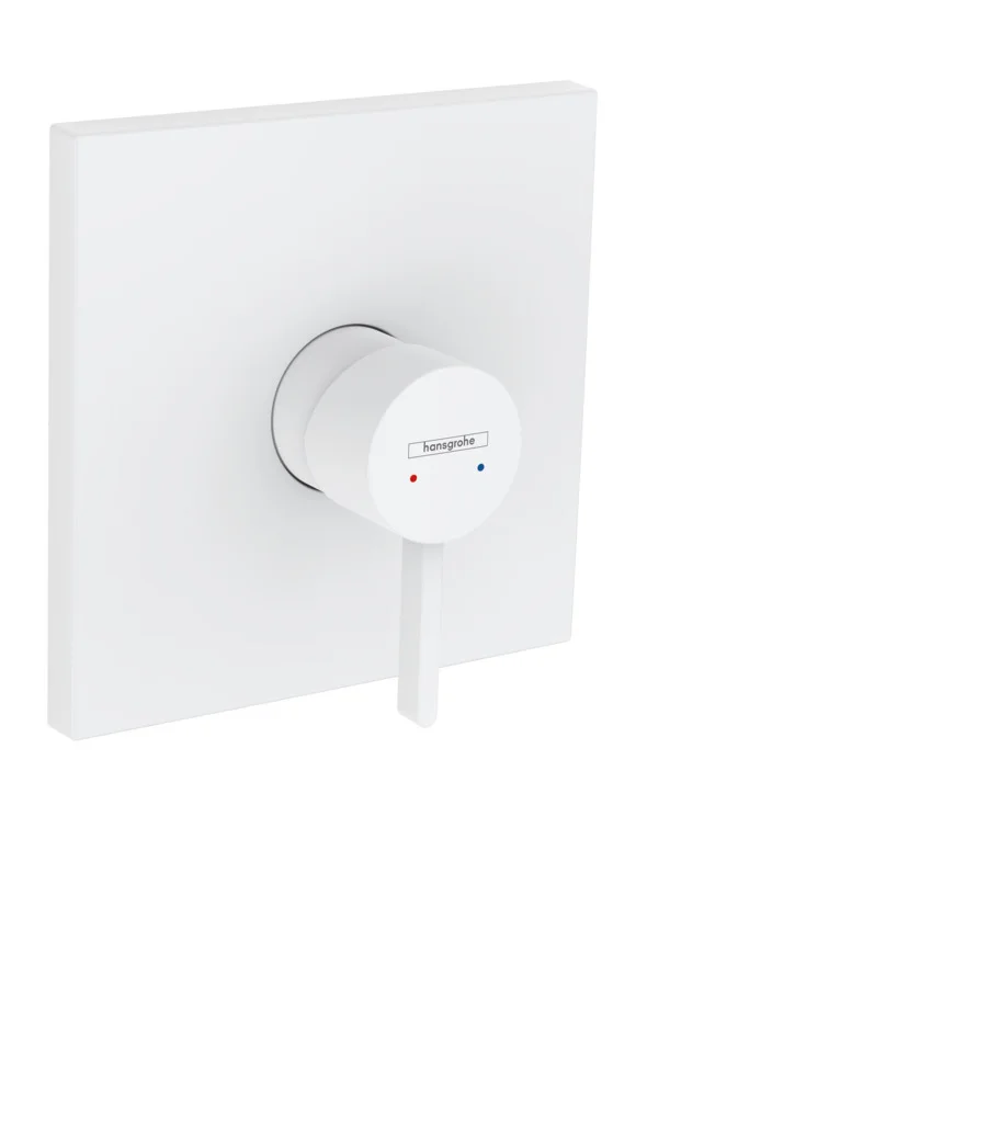Hansgrohe Finoris Einhebel-Brausemischer Unterputz, mattweiß, für iBox universal