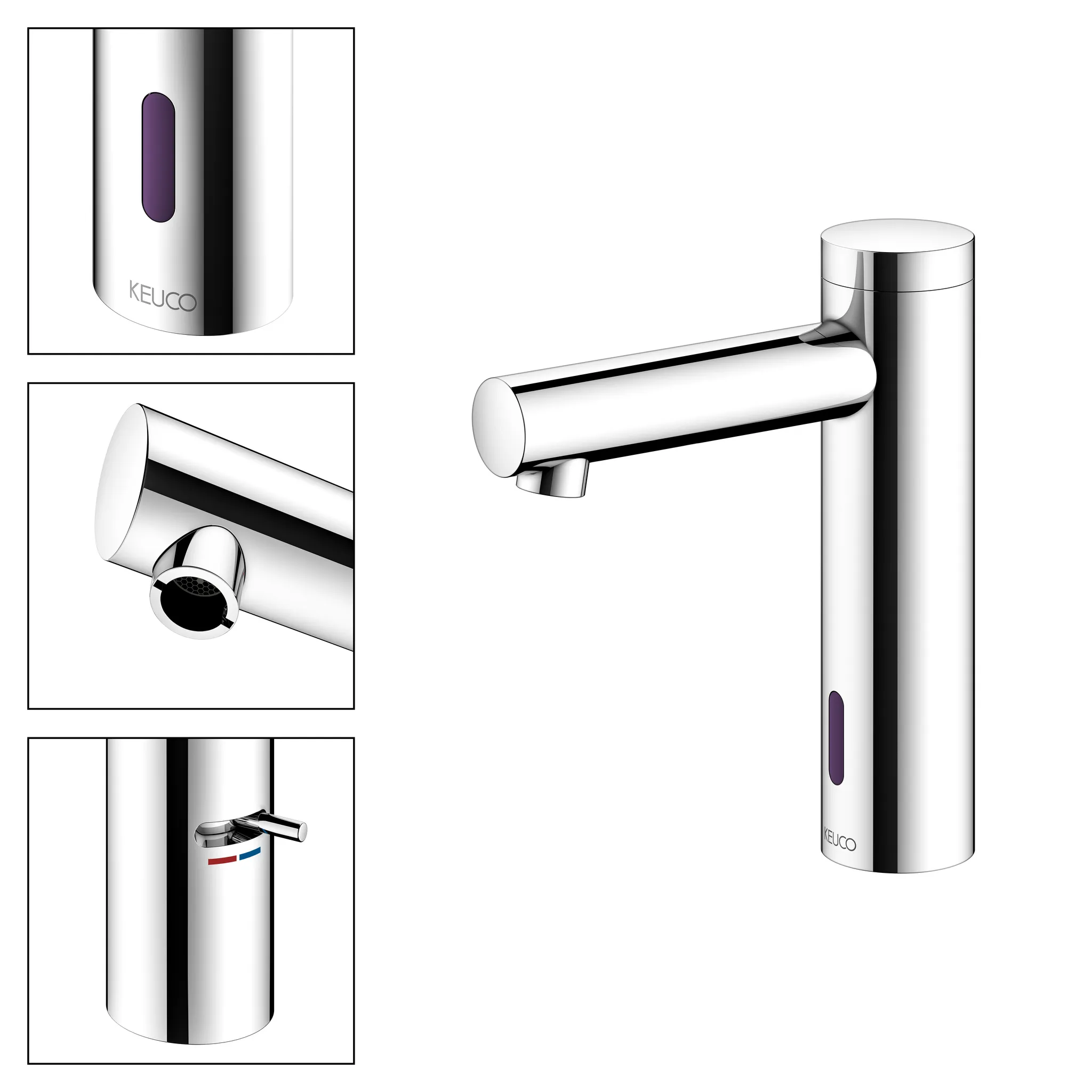 IXMO 59511011100 Elektronik-Waschtischmischer mit Batterie, ohne Ablaufgarn. IXMO Pure verchromt IXMO 59511011100 Elektronik-Waschtischmischer mit Batterie, ohne Ablaufgarn. IXMO Pure verchromt