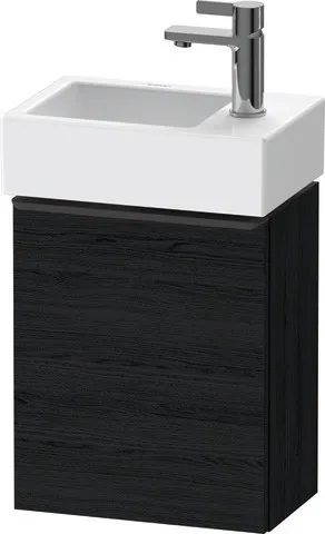 Duravit Waschtischunterschrank wandhängend „D-Neo“ 36,4 × 44 × 22,2 cm in Eiche Schwarz