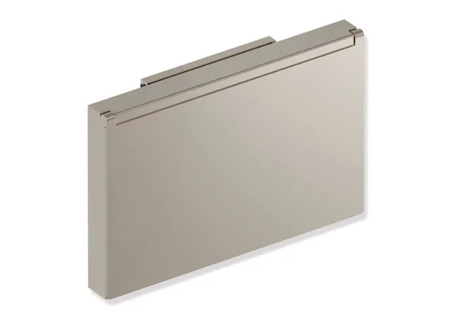 HEWI WC-Papierhalter System 900Q, Edelstahl PVD, Breite 140 mm, Höhe 90 mm