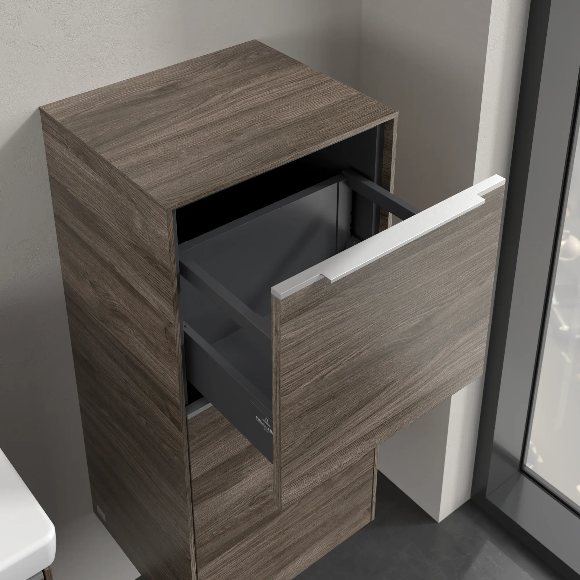 Villeroy & Boch Subway 3.0 Seitenschrank C59500, 400x860x362mm, Stone Oak Villeroy & Boch Subway 3.0 Seitenschrank C59500, 400x860x362mm, Stone Oak