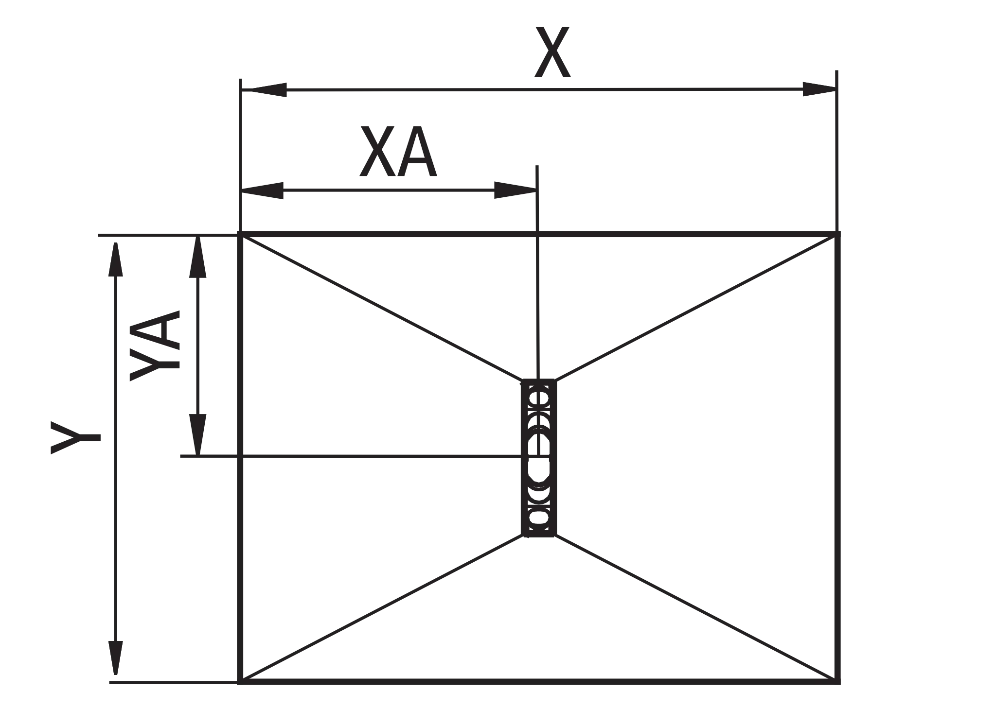 Duschelement Rinne mittig „Line“ 180 × 90 cm Duschelement Rinne mittig „Line“ 180 × 90 cm