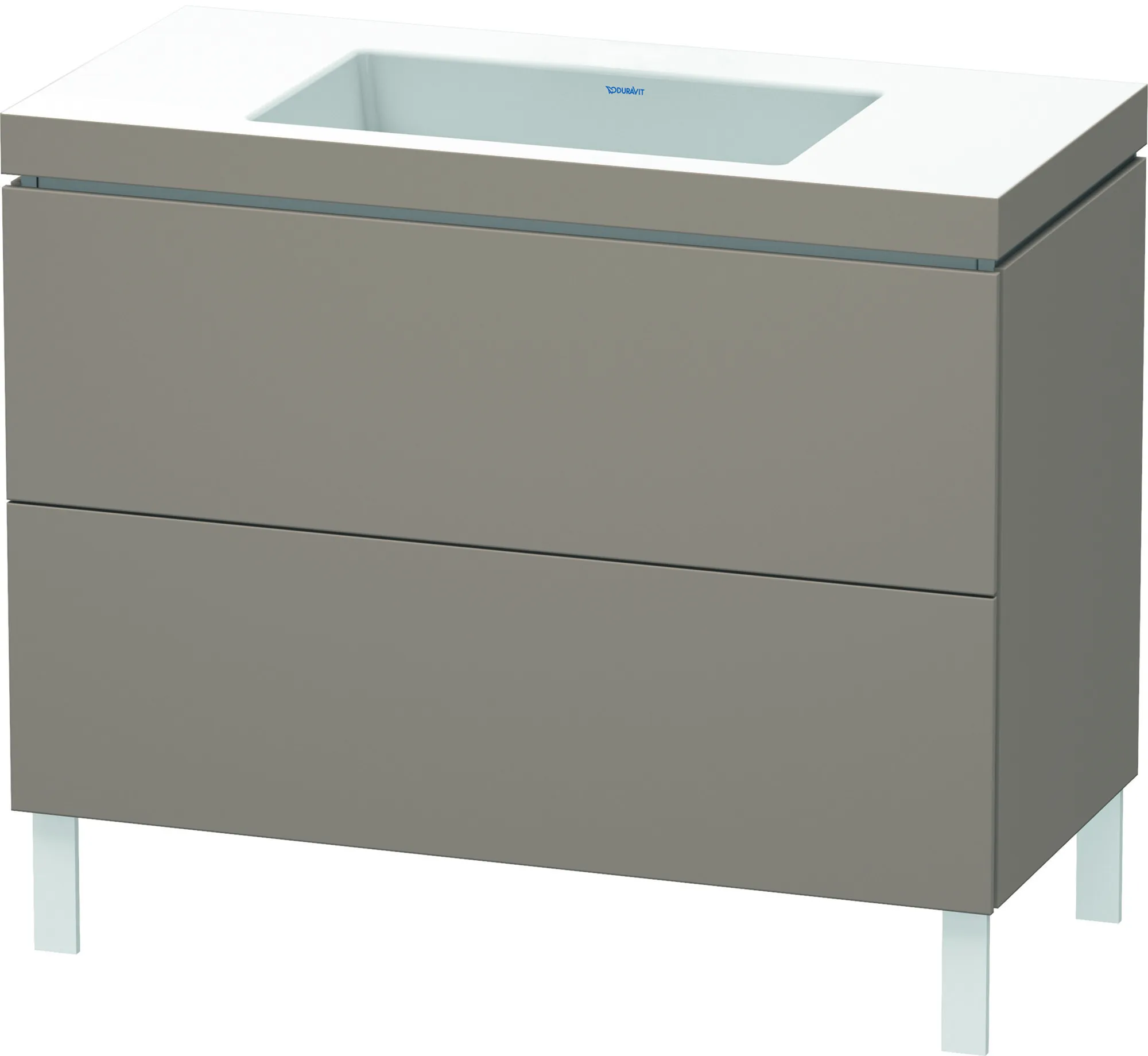 Duravit Set bodenstehend „L-Cube“ 100 × 48 × 69,8 cm Duravit Set bodenstehend „L-Cube“ 100 × 48 × 69,8 cm