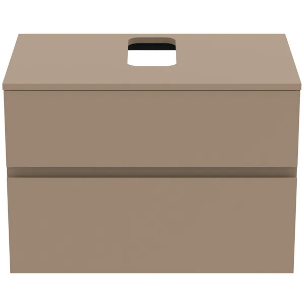 Ideal Standard Waschtischunterschrank „Finesse“ 80,2 × 55,8 × 50,5 cm Greige matt