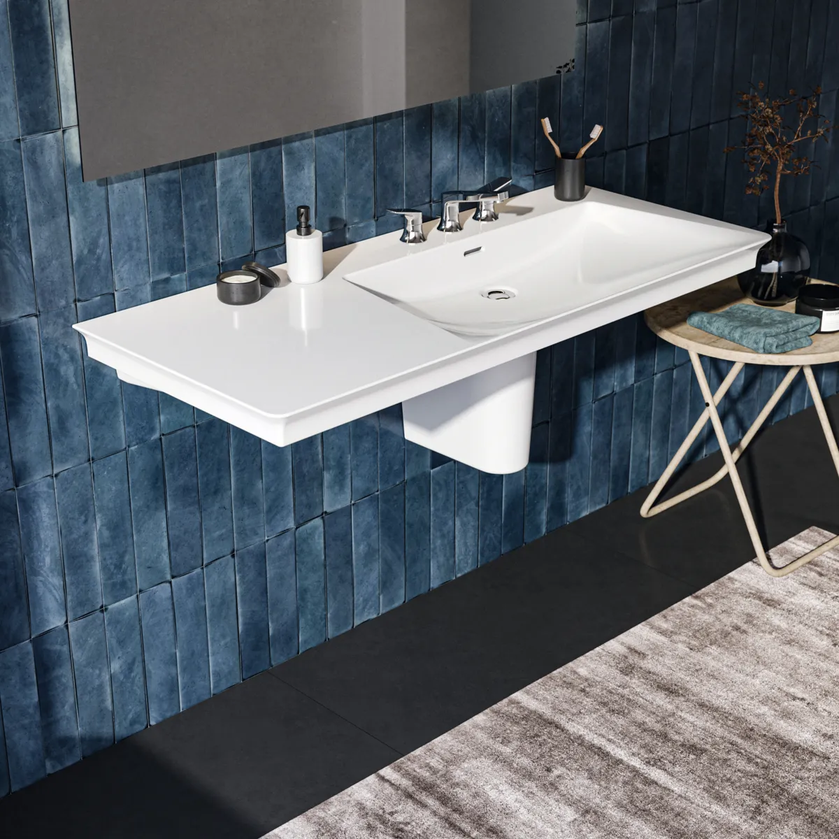 Ideal Standard La Dolce Vita 3-Loch-Waschtischarmatur BD661AA Chrom Ideal Standard La Dolce Vita 3-Loch-Waschtischarmatur BD661AA Chrom