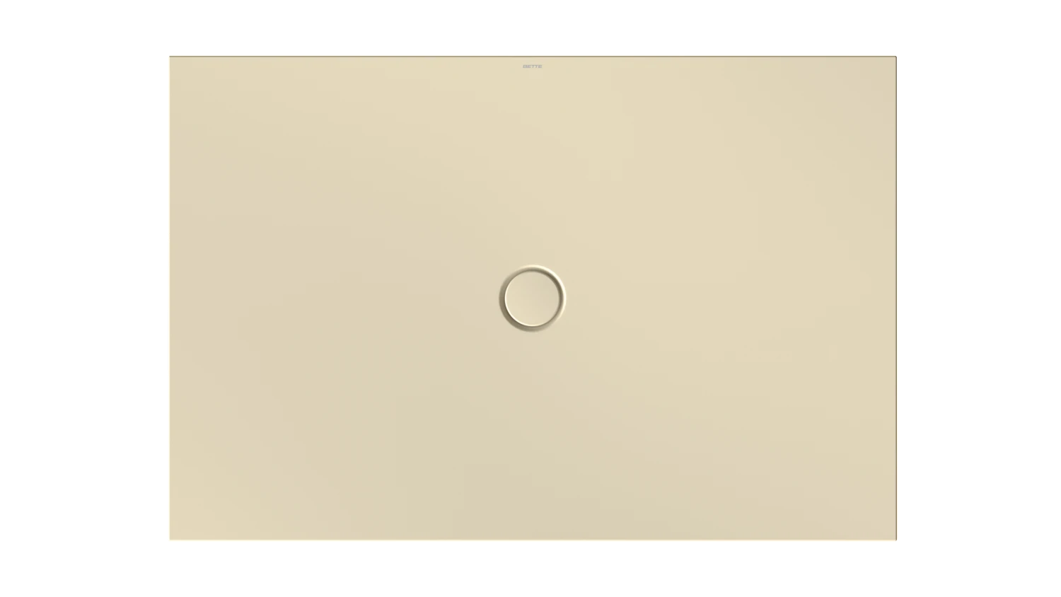 Bette rechteck Duschwanne „BetteFloor“ 1500 × 1000 mm ohne Oberflächenbeschichtung, mit BetteGlasur Plus, ohne Wannenträger, in Cream