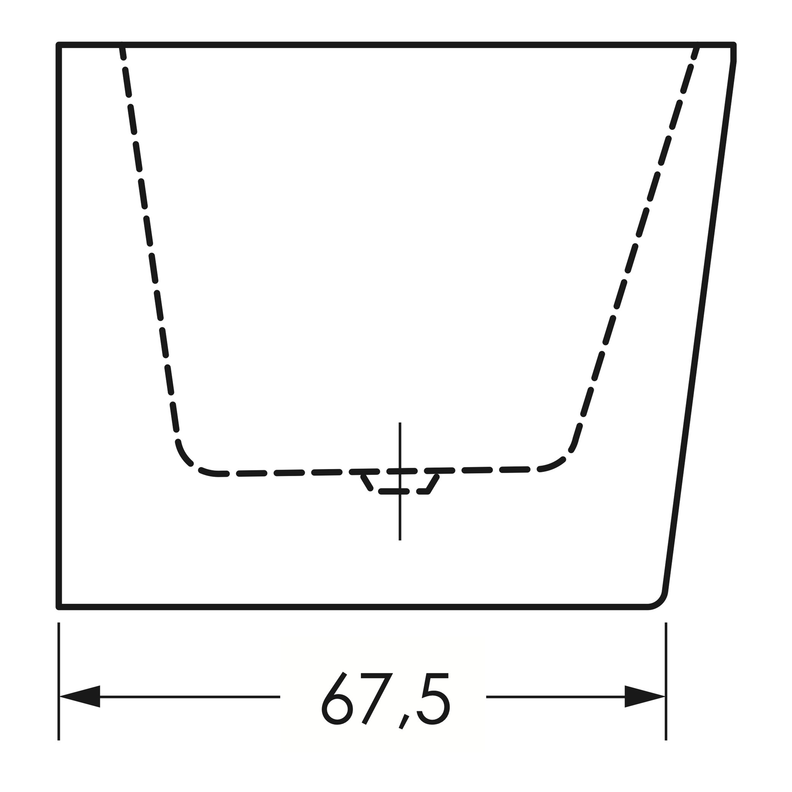 repaBAD Badewanne „Livorno Oval F“ freistehend oval 1700 × 750 mm, Mittelablauf in Weiß