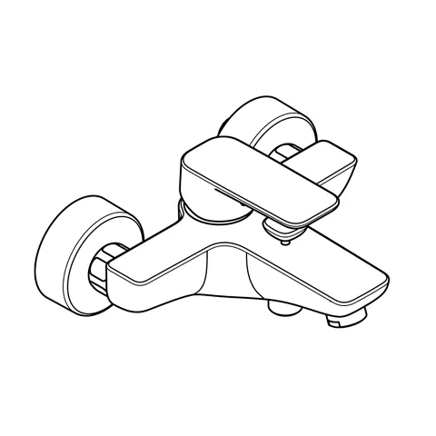 Kludi PURE&STYLE WFB-Einhandmischer mattschwarz