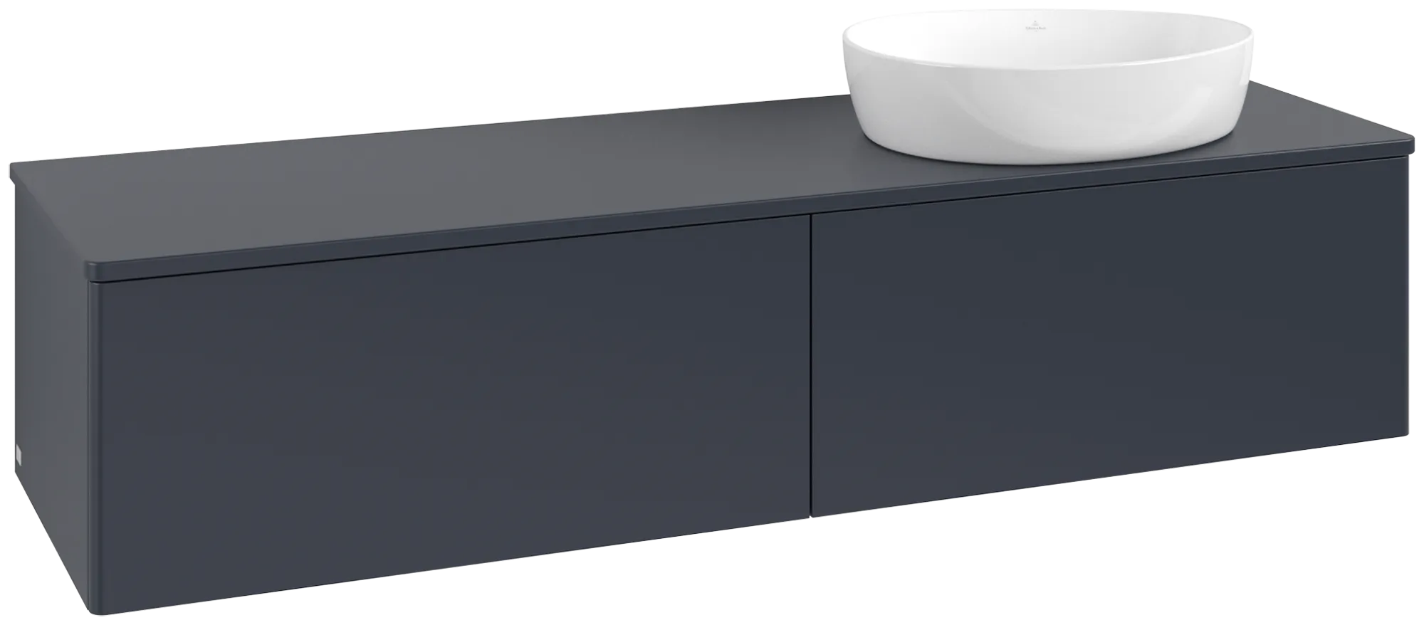 Villeroy & Boch Antao Waschbeckenunterschrank L38_5, 1600x360x500 mm, Midnight Blue Matt
