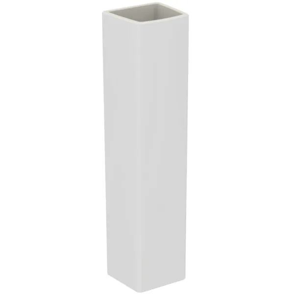 Halbsäule „Conca“ 18,5 × 75,5 × 17 cm in Weiß