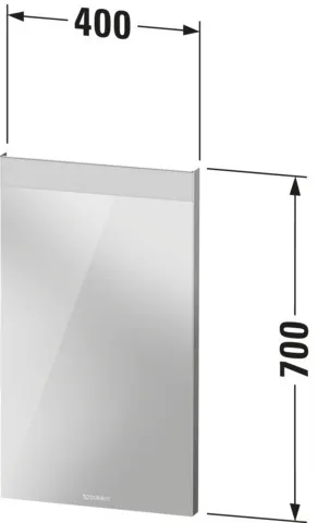 Duravit Spiegel „Licht & Spiegel“ 40 × 70 cm Duravit Spiegel „Licht & Spiegel“ 40 × 70 cm