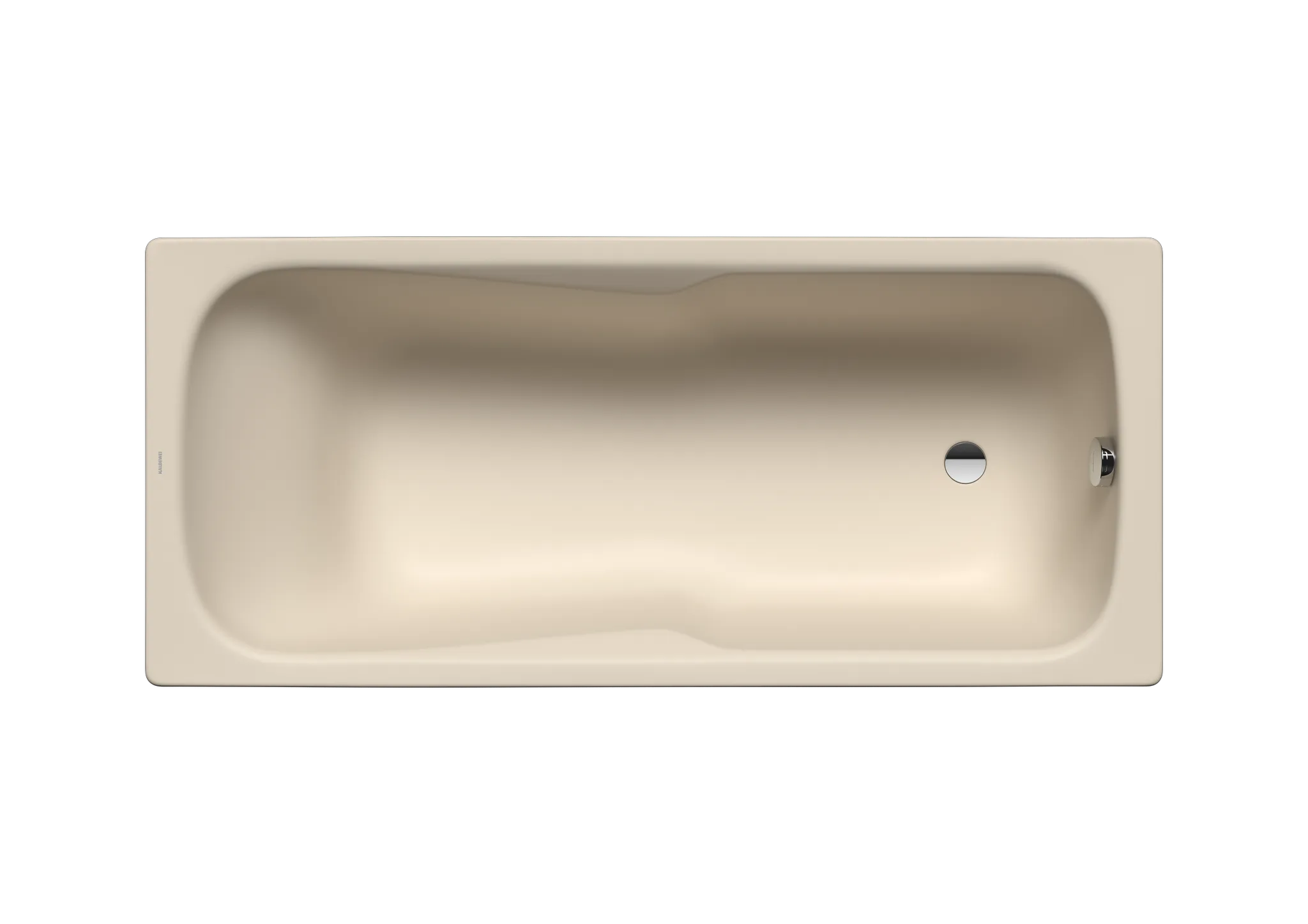 Kaldewei Badewanne „Dyna Set“ rechteck 170 × 75 cm, ohne Grifflochbohrungen in warm beige 20